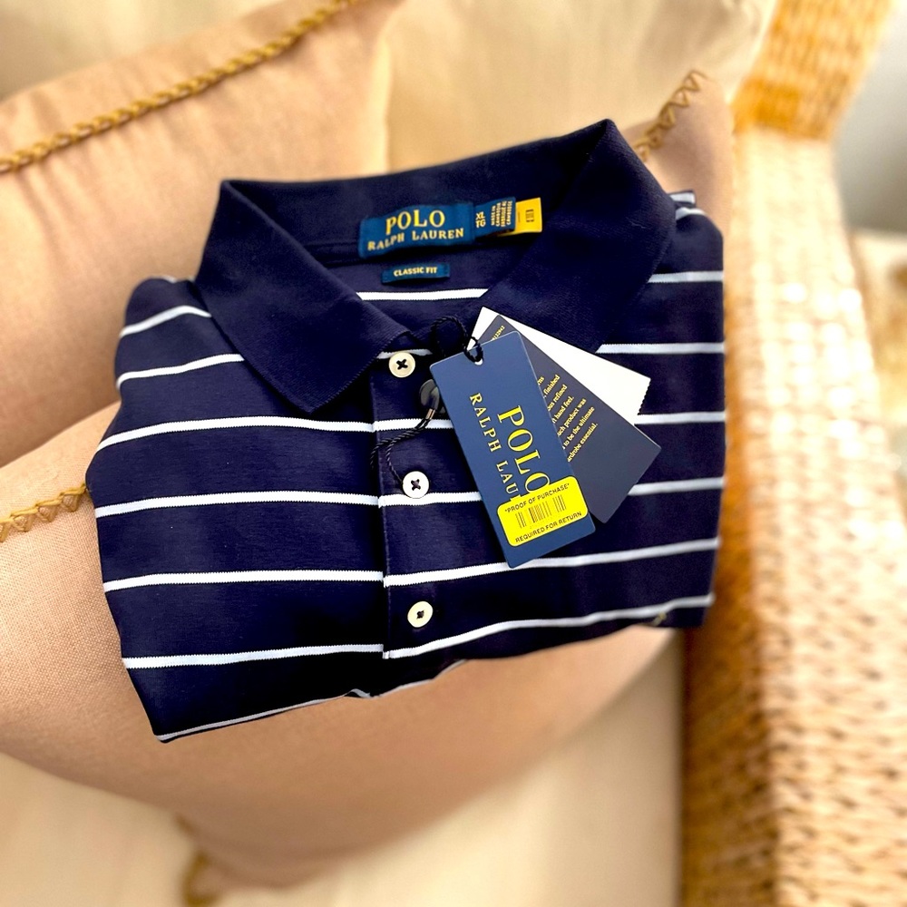 New Polo Ralph Lauren Classic Fit Soft Cotton Polo Shirt